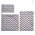 Miniatyrbild 1 av 5: 3:a Återanvändbar påse Vattentät brödpåse för smörgåspåse Fjädermönster wave pattern