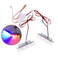 Miniatyrbild 1 av 6: Polis-led-ljus Strobe-varningsljus Polis-lampor LED Blue Red+Blue