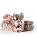 Miniatyrbild 3 av 8: No Heat Hair Curlers Lazy Hair Rollers Heatless Curling Rod Pink Beige