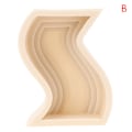 Miniatyrbild 1 av 5: n Candle Silicone Form Abstrakt arkitektonisk Candle Making Sce B