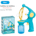 Miniatyrbild 2 av 7: Leksaker för automatisk bubbelmaskin för barn rosa blue