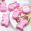 Miniatyrbild 2 av 5: 6 st Kakstämpel Kexformar Molds Kex Kakafondant Lucky cat koi cat
