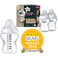 Pikkukuva 1 / 10: Tommee Tippee -  2 st x 260ml Nappflaskor Set