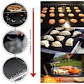 Miniatyrbillede 8 af 9: Non Stick Grillmatta Ugnsmatta & Bakningsmatta - Non Stick