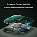 Miniatyrbillede 4 af 9: 3-Pack Linsskydd i Härdat Glas för För IPhone 12 - Transparent
