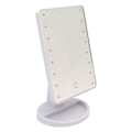 Pikkukuva 1 / 3: Justerbar Sminkspegel m LED . Vit White