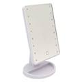 Miniatyrbillede 1 af 3: Justerbar Sminkspegel m LED . Vit White