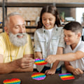Pikkukuva 2 / 4: 4-Pack. 3st Pop it , 1st Fidget Spinner Leksak