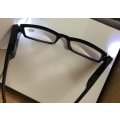 Miniatyrbilde 4 av 5: SE o LÄS i Mörkret Läsglasögon m LED-Lampa i fodral . Dag/Natt Styrka +3,50 Brun