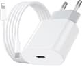 iPhone Snabbladdare USB-C PD 3.0. 20W Strömadapter + Kabel