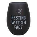 Vinglas RESTING WITCH FACE m förpackning Svart