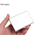 Miniatyrbillede 4 af 5: SPEGEL SILVERGLAS Stilren Exklusiv stål Korthållare / Plånbok Silver glass