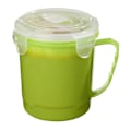 Pikkukuva 4 / 5: Soppmugg Mikrovågsugn m Handtag, Lock o Ventilationslock Blue