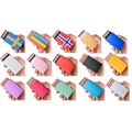 Miniatyrbilde 4 av 11: Korthållare med RFID-skydd . Pop-up Red