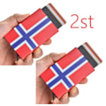 Miniatyrbilde 1 av 2: 2ST Pop Up Korthållare . Norsk Flagga