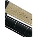 Miniatyrbillede 2 af 2: Äkta Läder Vattentätt Klockarmband i 16mm m 2 sprintar . Brun Black