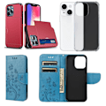 Miniatyrbild 1 av 5: 3-Pack IPhone 13 .1 Plånboksfodral o 2 Bakskal