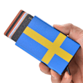 Miniatyrbillede 11 af 11: Korthållare med RFID-skydd . Pop-up . 15 Olika Färger - Mörkgrå Mörkgrå