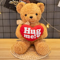 Pikkukuva 2 / 2: Hug ME! Nallebjörn med Hjärta .  30cm Alla hjärtans dag