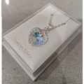 Miniatyrbilde 3 av 3: Halsband i äkta silver . Alla hjärtans dag