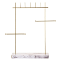Miniatyrbilde 2 av 2: Smyckes Display f Halsband o Armband m Bas i Marbor Effekt