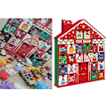 Miniatyrbillede 2 af 11: Återanvändbar Adventskalendrar Fylld m Bilar MindGame Squishy Pop-it mm