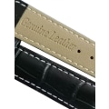 Miniatyrbilde 2 av 2: Äkta Läder Vattentätt Klockarmband i 16mm m 2 sprintar . Brun Black