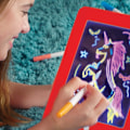 Miniatyrbilde 7 av 11: Strålningsfri Magic Pad Light Up LED Board .Rita Radera Repetera Red