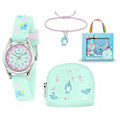 Pikkukuva 1 / 6: Lättläst barnklocka set .Time Teacher klocka m armband och purse