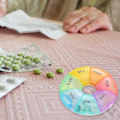 Miniatyrbillede 7 af 9: Regnbåge PILLERASK . DOSERINGSASK /MEDICINASK