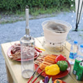 Pikkukuva 5 / 11: XL Grillkorg m Uppgraderad Handtag.  Rullgrill 30cm+17cm Handtag
