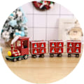 Miniatyrbillede 11 af 11: Halv Meter Återanvändbar Adventskalender