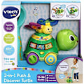 Miniatyrbild 3 av 4: Vtech 2 In 1 Push & Discover Turtle. Fr 12 - 36mån multifärg