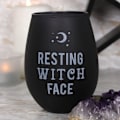 Pikkukuva 1 / 3: Vinglas RESTING WITCH FACE m förpackning Black