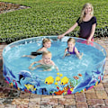 Miniatyrbilde 2 av 2: Barnpool 183cm x 38cm . FILL 'N FUN 277L. Fr 2år+