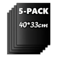 Miniatyrbild 1 av 9: 5-Pack Grillmatta Ugnsmatta & Bakningsmatta - Non Stick 40x33cm