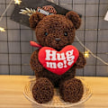 Miniatyrbillede 2 af 3: Hug ME! Nallebjörn med Hjärta . 30cm . Alla hjärtans dag