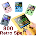 Miniatyrbilde 1 av 6: 800 Inbyggda Retro Spel Gameboy Handspel. Laddningsbar Yellow
