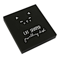 Miniatyrbillede 2 af 4: Keramisk Cat Lady tallrik för smycken med förpackning Black