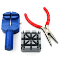 Miniatyrbillede 4 af 8: 16 Delar Klockverktygsset för Reparation av Klockor klockarmband Batteribyte .