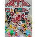 Miniatyrbild 4 av 11: Återanvändbar Adventskalendrar Fylld m Bilar MindGame Squishy Pop-it mm