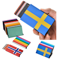 Miniatyrbillede 1 af 11: Korthållare med RFID-skydd . Pop-up . 15 Olika Färger - Mörkgrå Mörkgrå