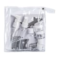 Miniatyrbilde 2 av 2: 7-pack Travel bottles and containers Transparent