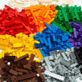 Miniatyrbillede 4 af 5: Byggklossar Stor Pack. 800 delar Multicolor