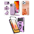 Pikkukuva 1 / 9: 3-Pack IPhone 13 .1 Full Skal Skydd o 2 Bakskal