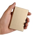Miniatyrbild 9 av 10: Stilren Exklusiv Stål Korthållare / Plånbok . RFID Säker . Blue Blå