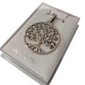 Miniatyrbillede 3 af 3: Tree of Life Hänge m Kedja i Äkta Silver