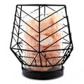 Pikkukuva 2 / 3: Hexagonal Grind Formad Himalaya Saltkristall m LED Lampa