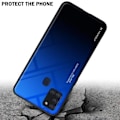Miniatyrbild 4 av 4: Coque - CADORABO - Samsung Galaxy A21s - BLÅ - SVART - Antislip skydd MÖRKBLÅ