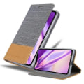 Miniatyrbild 1 av 4: Coque portefeuille - CADORABO - Apple iPhone 11 PRO - Similicuir - Grå - Horisontellt ställ. Grå